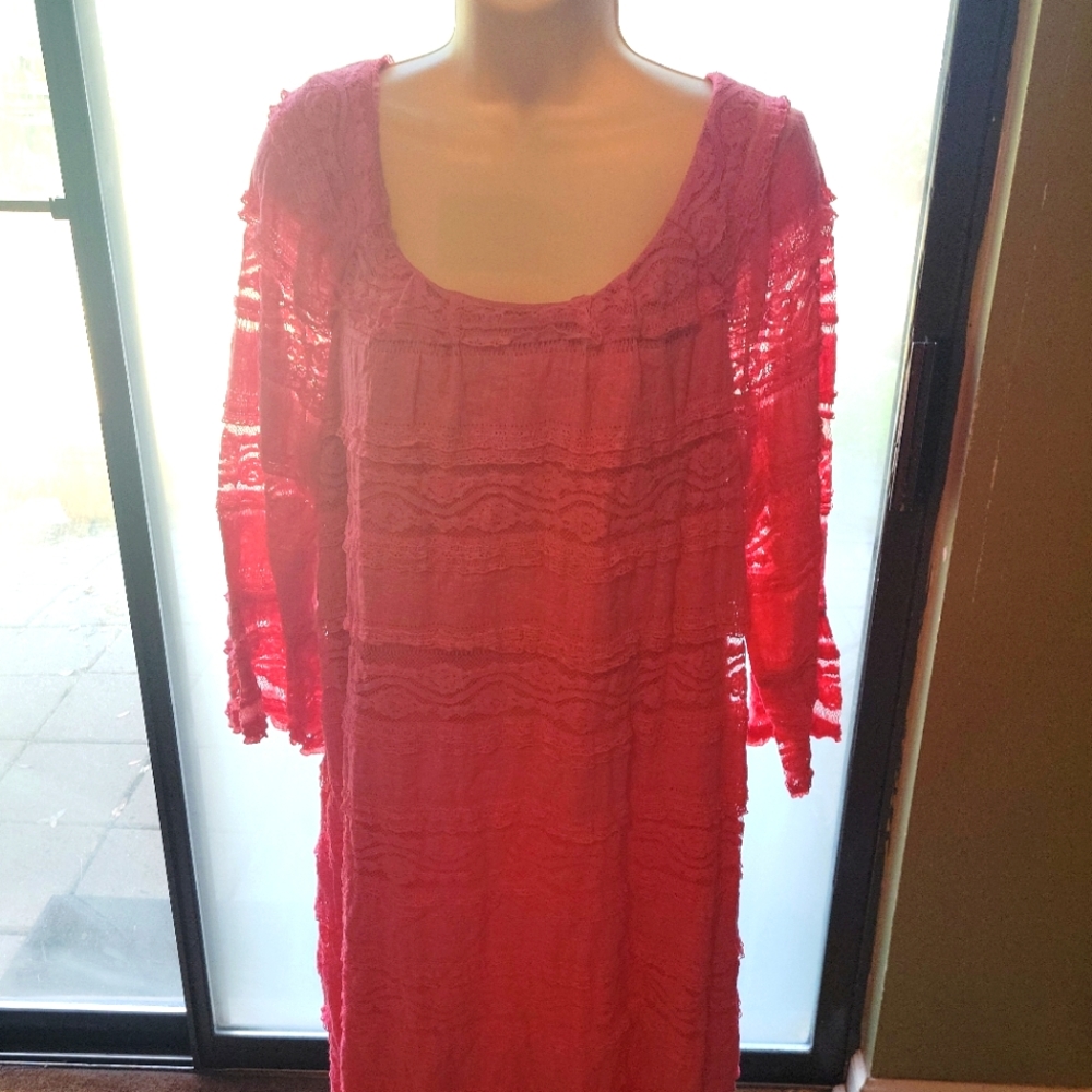 Rabbit rabbit rabbit  designs coral dress size 18